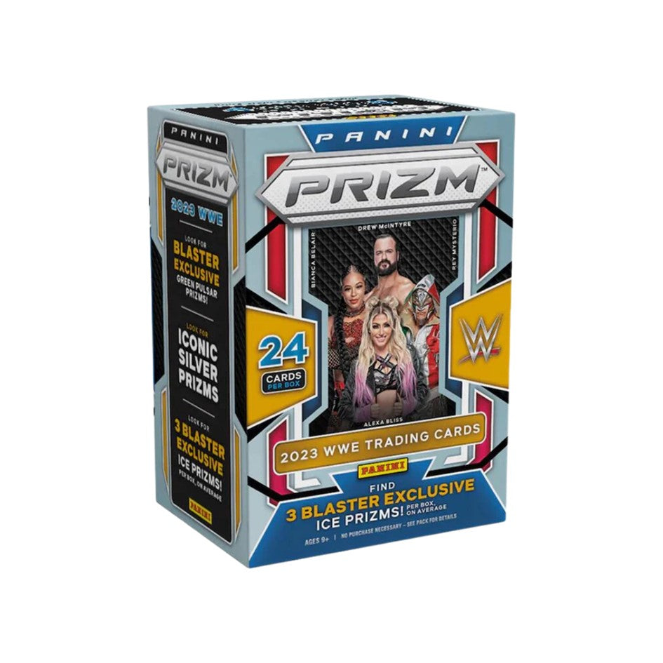 Panini Prizm WWE Blaster Box 2023 - 6 Paquets, 24 Cartes - Cartes Wrestling à Collectionner