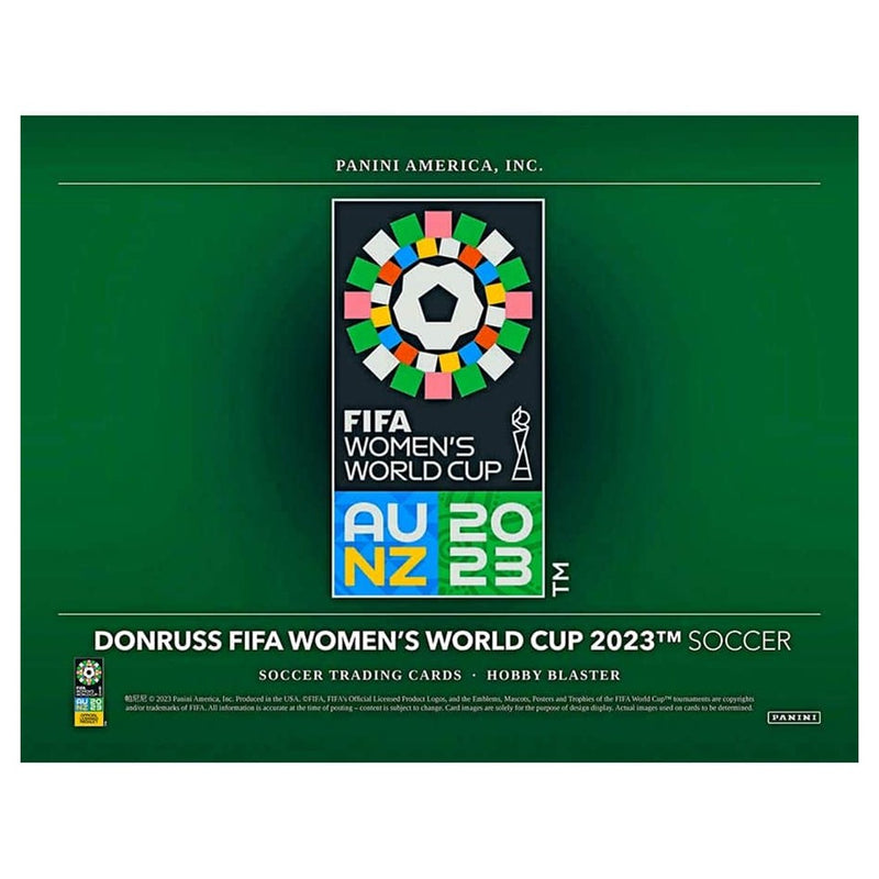 2023 Panini FIFA Womens World Cup Donruss Hobby Blaster Box