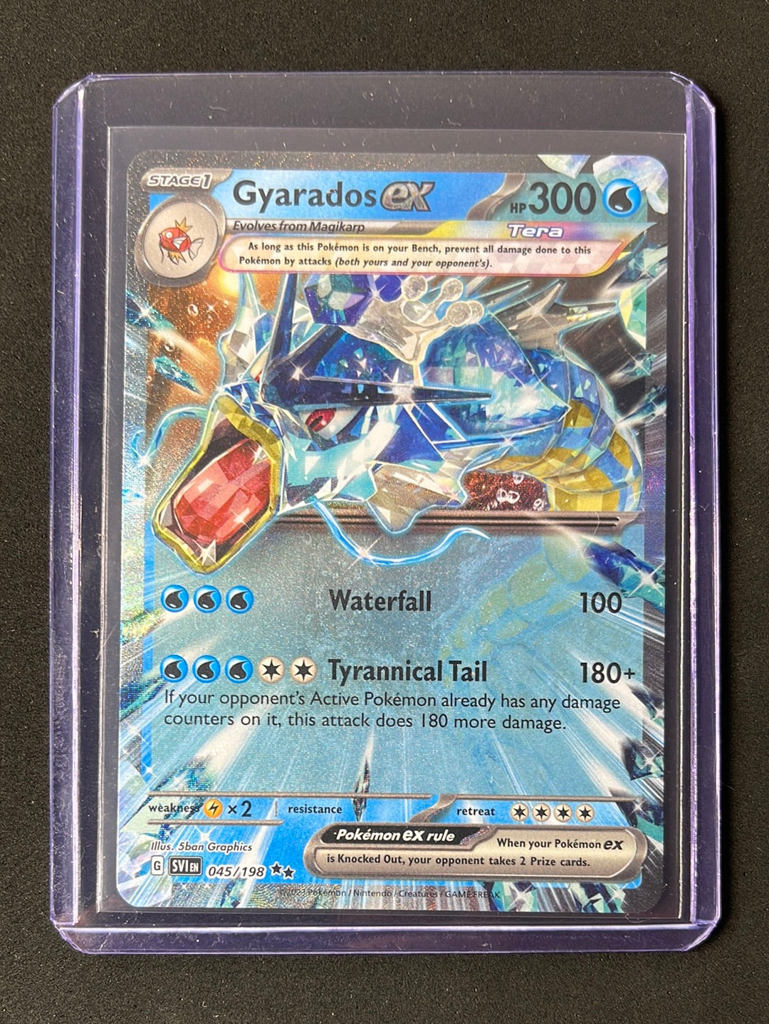 Pokemon TCG Scarlet & Violet Gyarados EX 45/198 Pokemon TCG Scarlet & Violet Gyarados EX 45/198