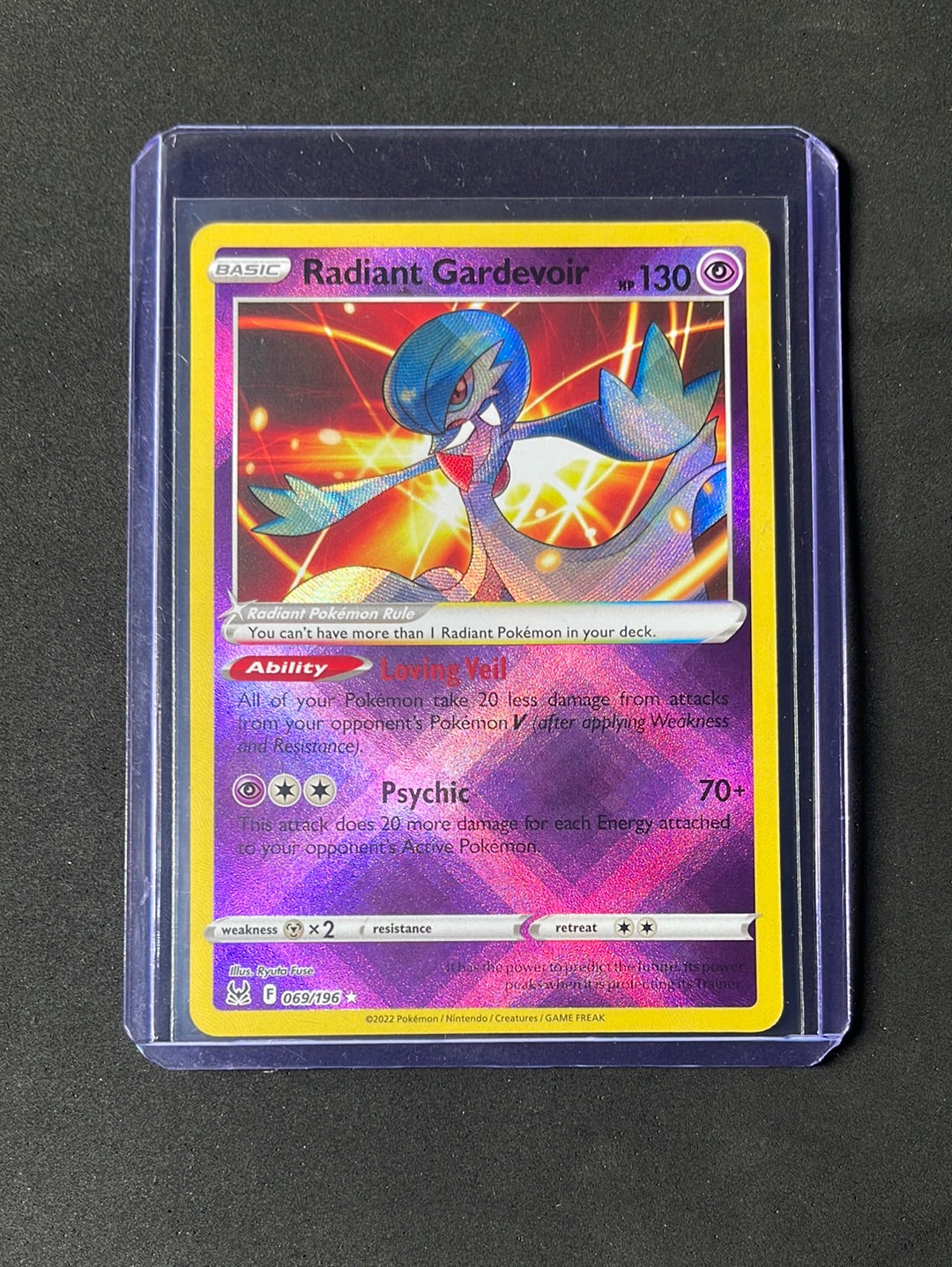 Pokemon TCG Lost Origin Radiant Gardevoir 69/196