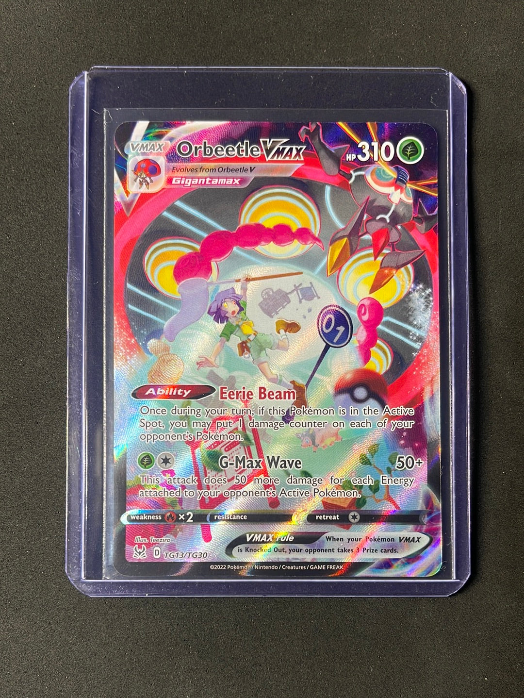 orbeetle pokemon card value Pokemon TCG Lost Origin Orbeetle VMAX Trainer Gallery TG13/TG30