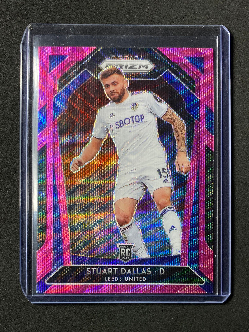 2020-21 Panini Prizm Premier League Stuart Dallas Pink Wave