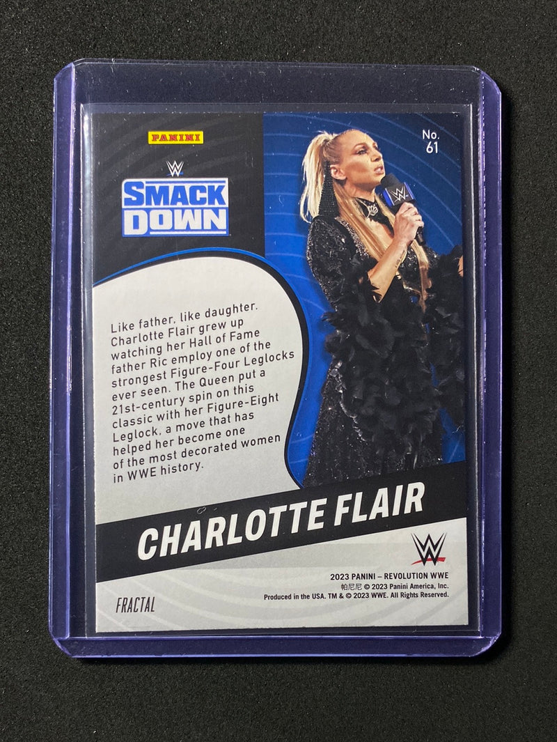 2023 Revolution WWE Charlotte Flair Fractal