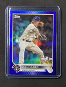 2022 Topps Opening Day Josh Hader Blue Foil