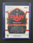 2023 Panini Select WWE Bronson Reed Concourse Neon Green 50/75