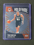 2020-21 Panini Mosaic Tim Duncan Holofame
