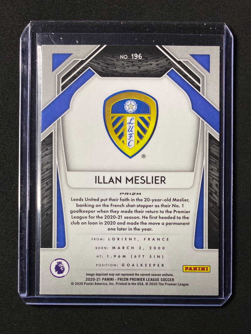 2020-21 Panini Prizm Premier League Illan Meslier Pink Wave