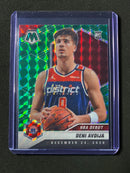 2020-21 Panini Mosaic Deni Avdija NBA Debut Green