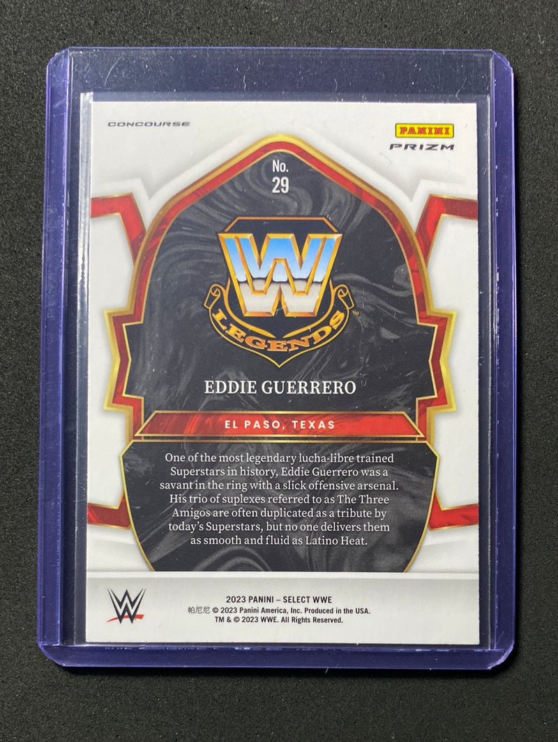 2023 Panini Select WWE Eddie Guerrero Concourse Silver