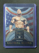 2023 Panini Select WWE The Rock Global Icons