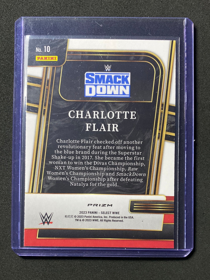 2023 Panini Select WWE Charlotte Flair And New! Silver