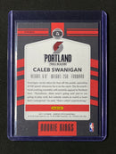 2017-18 Panini Donruss Optic Caleb Swanigan Rookie Kings Holo