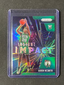 2020-21 Panini Prizm Aaron Nesmith Instant Impact Green