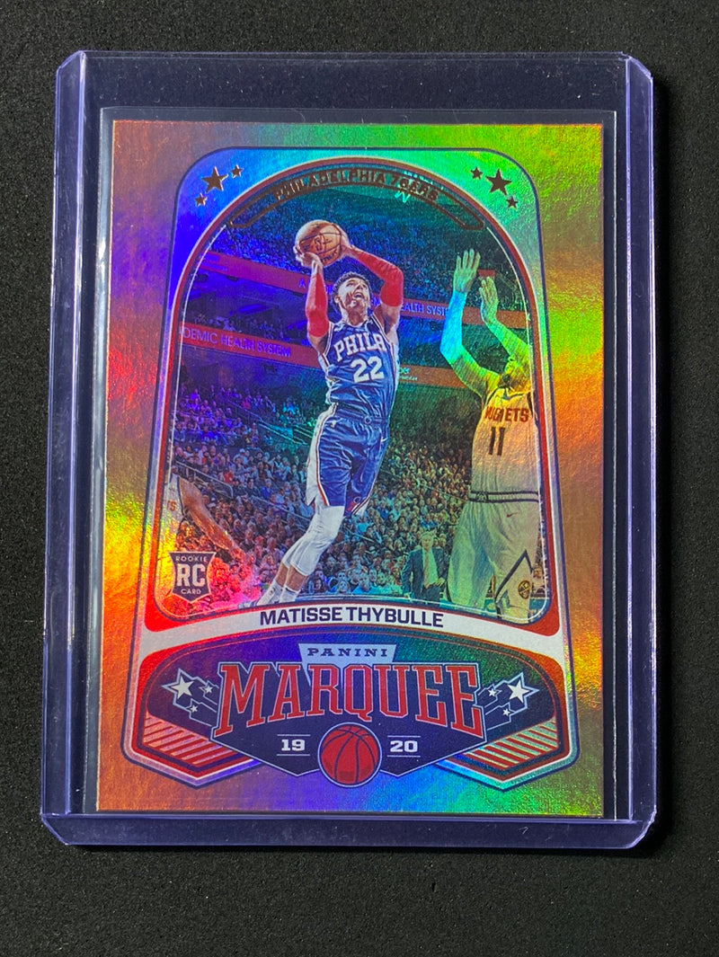 2019-20 Panini NBA Chronicles Matisse Thybulle Marquee Bronze