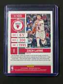 2019-20 Panini Contenders Zach Lavine Game Ticket Red