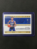 2019-20 Panini Contenders Nickeil Alexander-Walker Draft Class 2019