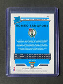 2019-20 Panini NBA Donruss Optic Romeo Langford Rated Rookie