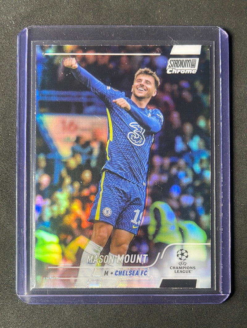 2021-22 Topps Stadium Club Chrome UEFA Champions League Mason Mount Refractor