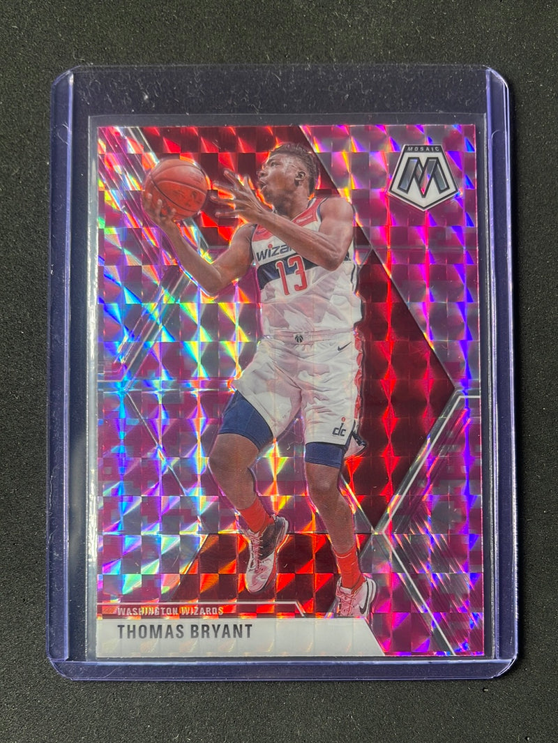 2019-20 Panini Mosaic Thomas Bryant Camo Pink