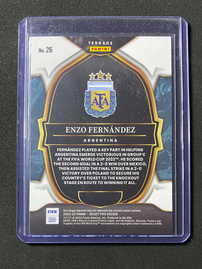 2022-23 Select FIFA Enzo Fernandez Terrace