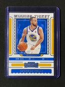 2019-20 Panini Contenders Stephen Curry Winning Ticket