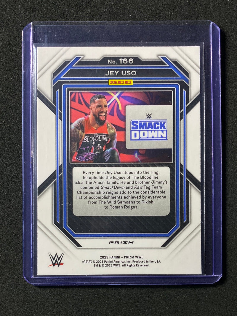2023 Prizm WWE Jey Uso Silver Prizm