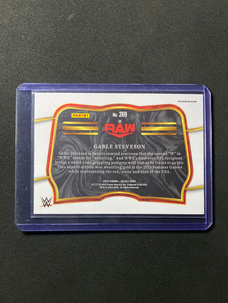 2023 Panini Select WWE Gable Stevenson Ringside