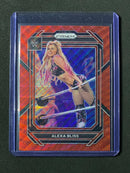 2023 Prizm WWE Alexa Bliss Red Wave Prizm