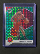 2020-21 Panini Mosaic Thaddeus Young Green