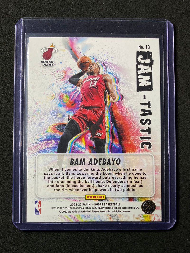 2022-23 Panini NBA Hoops Bam Adebayo JAM-tastic