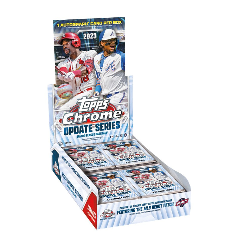 2023 Topps Chrome Update Series Hobby Box