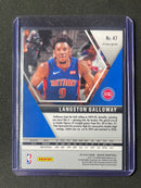 2019-20 Panini Mosaic Langston Galloway Camo Pink