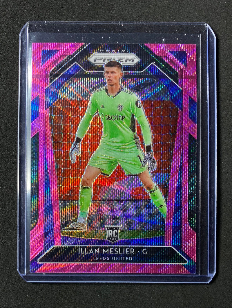 2020-21 Panini Prizm Premier League Illan Meslier Pink Wave