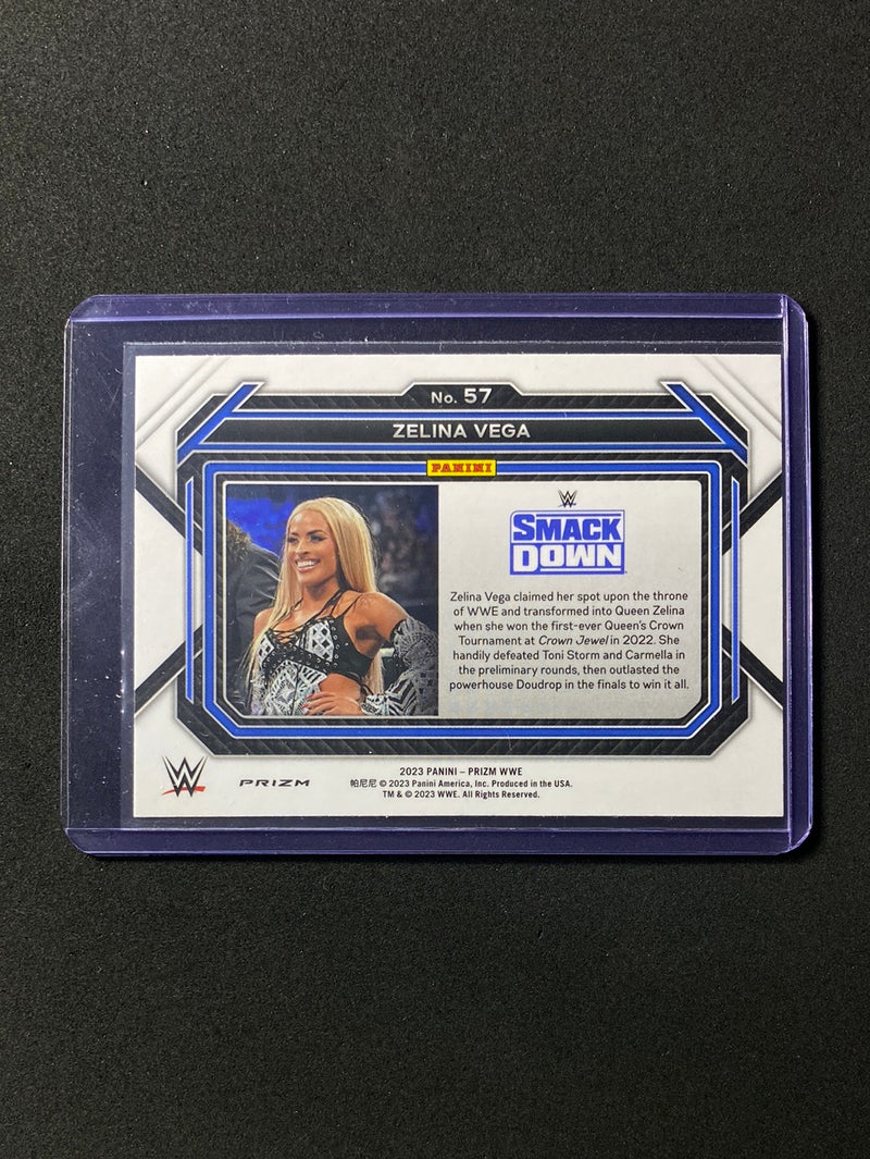 2023 Prizm WWE Zelina Vega Silver Prizm