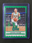2019-20 Panini Contenders Jayson Tatum Front Row Seat