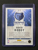 2022-23 Panini NBA Hoops David Roddy Now Playing