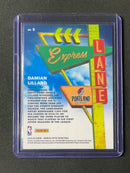 2019-20 Panini NBA Donruss Optic Damian Lillard Express Lane