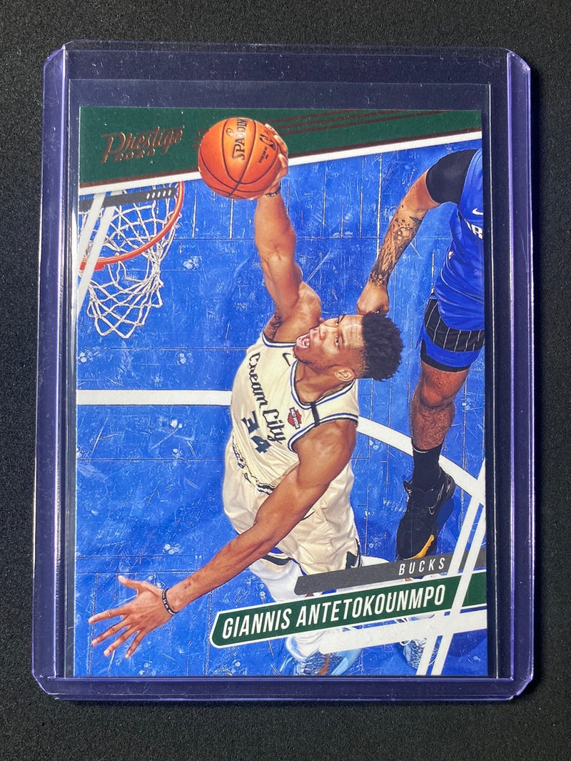2019-20 Panini NBA Chronicles Giannis Antetokounmpo Prestige Bronze