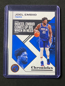 2019-20 Panini NBA Chronicles Joel Embiid Bronze