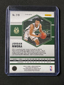 2020-21 Panini Mosaic Jordan Nwora Green