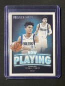 2020-21 Panini NBA Hoops Tyrell Terry Now Playing