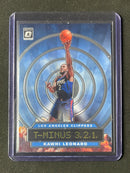 2019-20 Panini NBA Donruss Optic Kawhi Leonard T-Minus 3, 2, 1