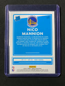 2020-21 Panini Donruss Nico Mannion