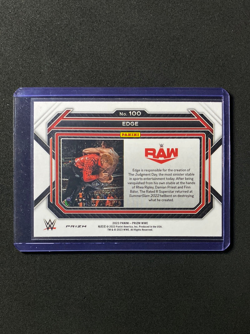 2023 Prizm WWE Edge Silver Prizm
