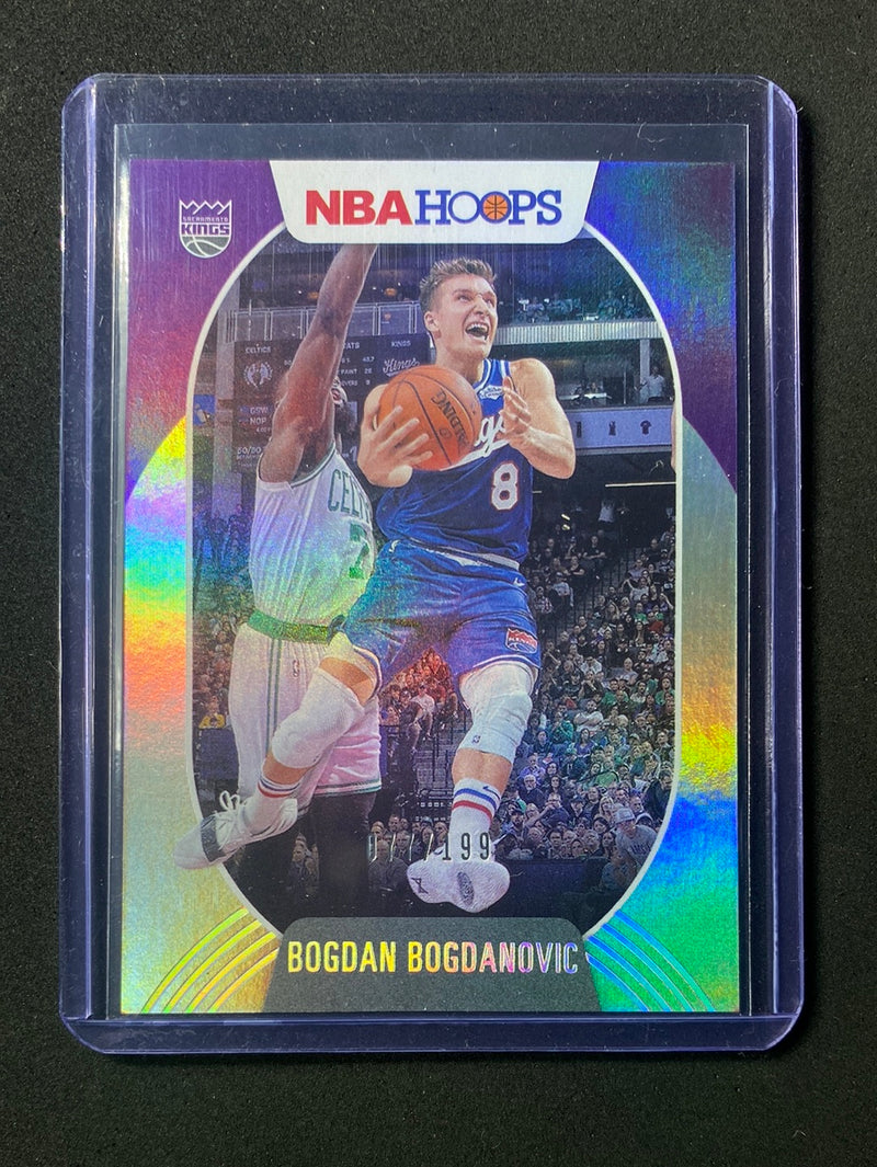 2020-21 Panini NBA Hoops Bogdan Bogdanovic Silver 77/199