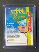 2019-20 Panini NBA Donruss Optic De'Aaron Fox Express Lane