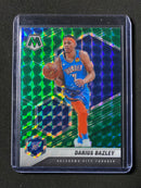 2020-21 Panini Mosaic Darius Bazley Green