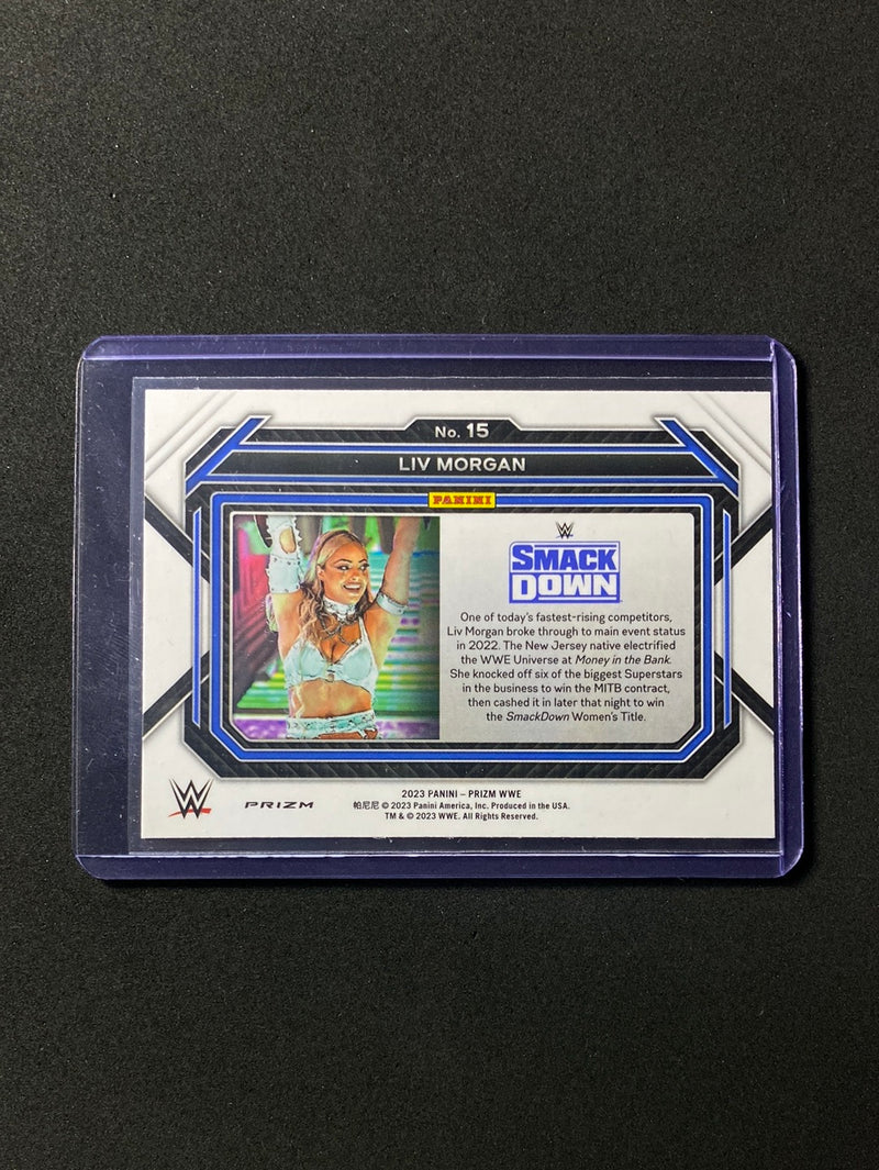 2023 Prizm WWE Liv Morgan Silver Prizm