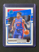 2020-21 Panini Donruss Saddiq Bey