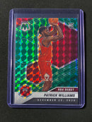 2020-21 Panini Mosaic Patrick Williams NBA Debut Green